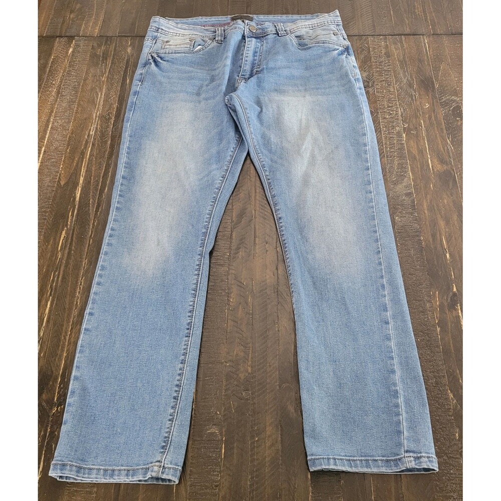 Steve Jeans Men’s Size 34x30 Light Blue Wash Straight Leg Denim